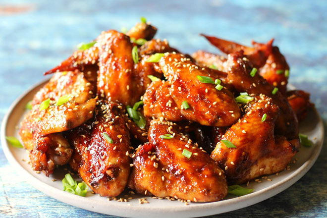 SESAME GINGER WINGS