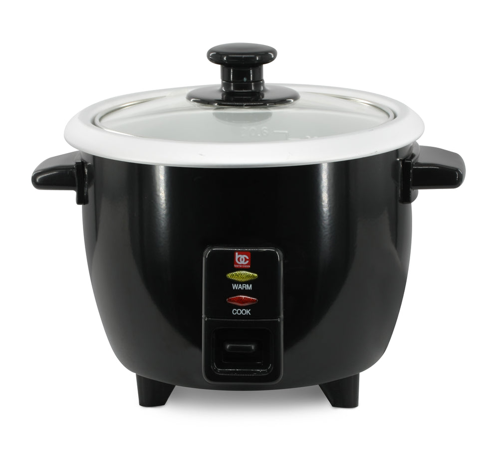 Bene Casa BC-12419 2-10 Cup 400 Watt Black Rice Cooker & Food Steamer | CVS