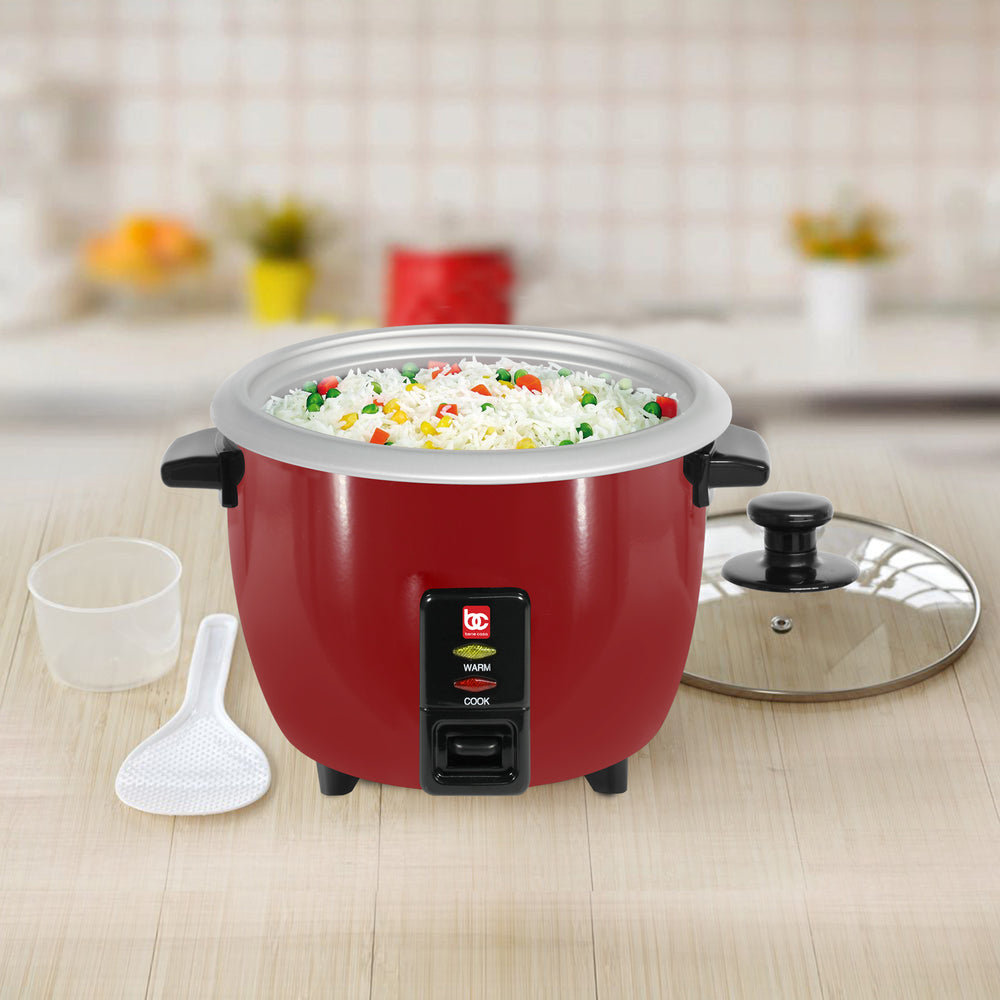 Sunpentown Rice Cooker |SC2003| with stainless steel inner pot, 3 cup