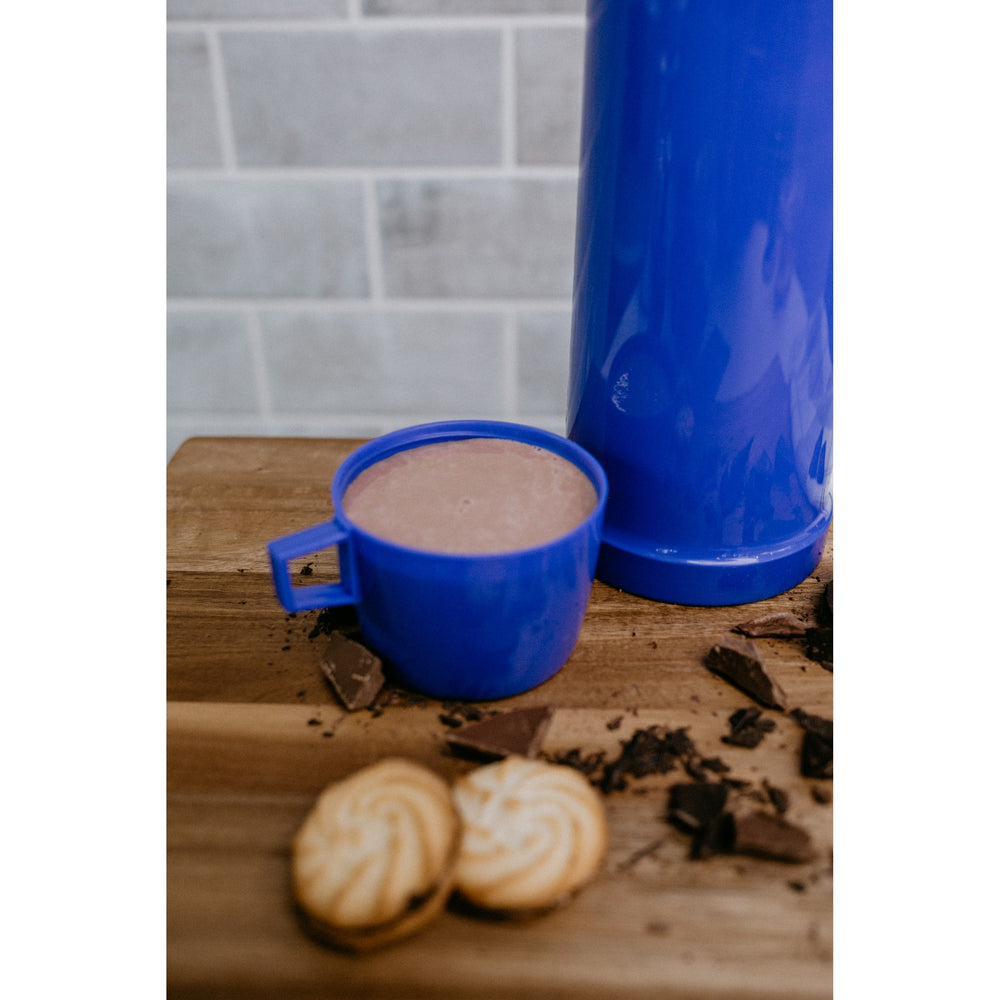 
                  
                    32oz Bene Casa Thermos with double wall vacuum insulation, 1-liter capacity thermos, blue red or green thermos keeps drinks hot or cold for hours
                  
                
