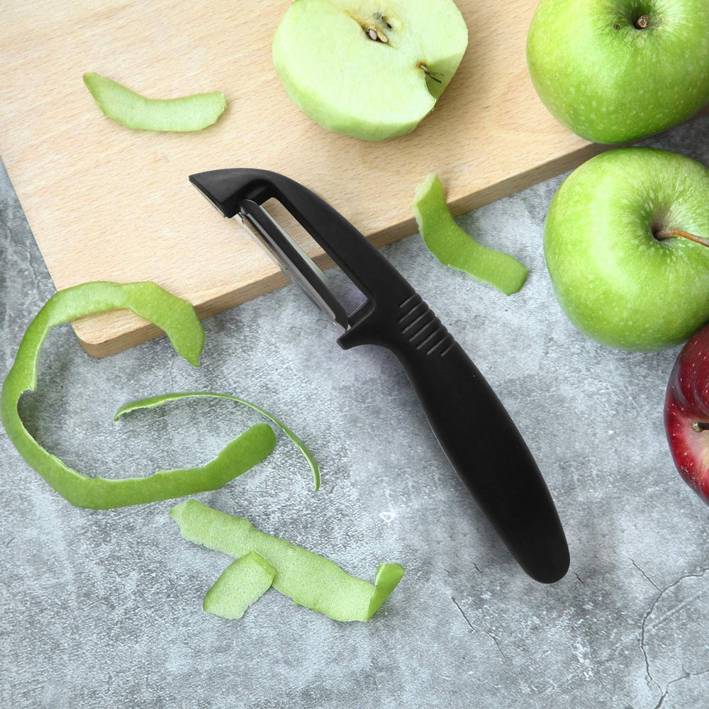 
                  
                    Bene Casa Vegetable Peeler, Stainless Steel Blade, Soft Grip, Dishwasher Safe
                  
                