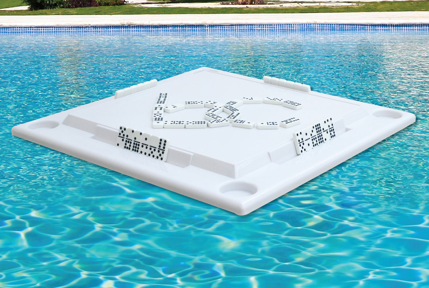 
                  
                    Bene Casa Floating Game Table w/ removable legs for pool or beach party
                  
                