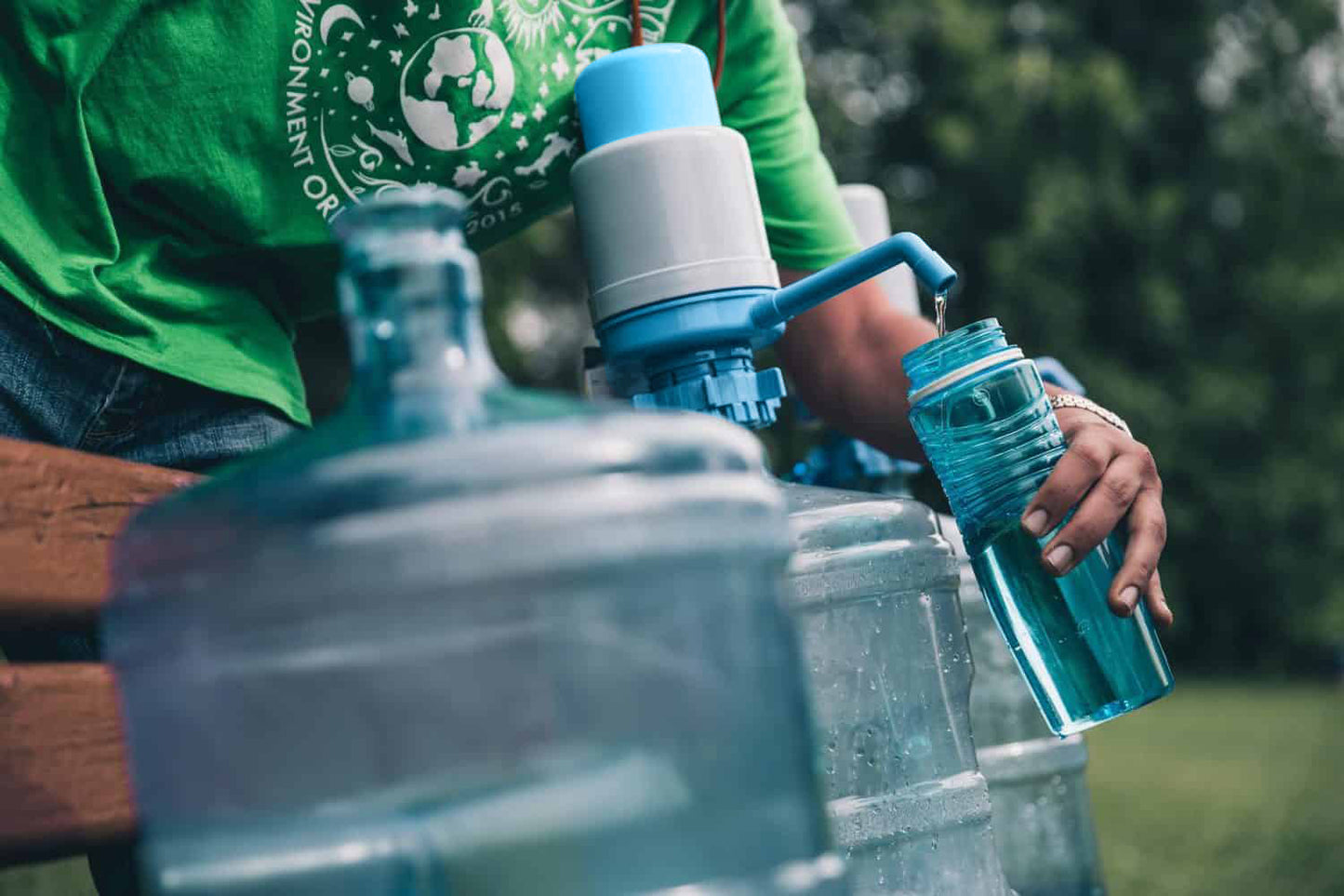 
                  
                    Bene Casa Hand press manual Water Pump for 20 Liter Drinking Bottle for Home, Office and Outdoor
                  
                