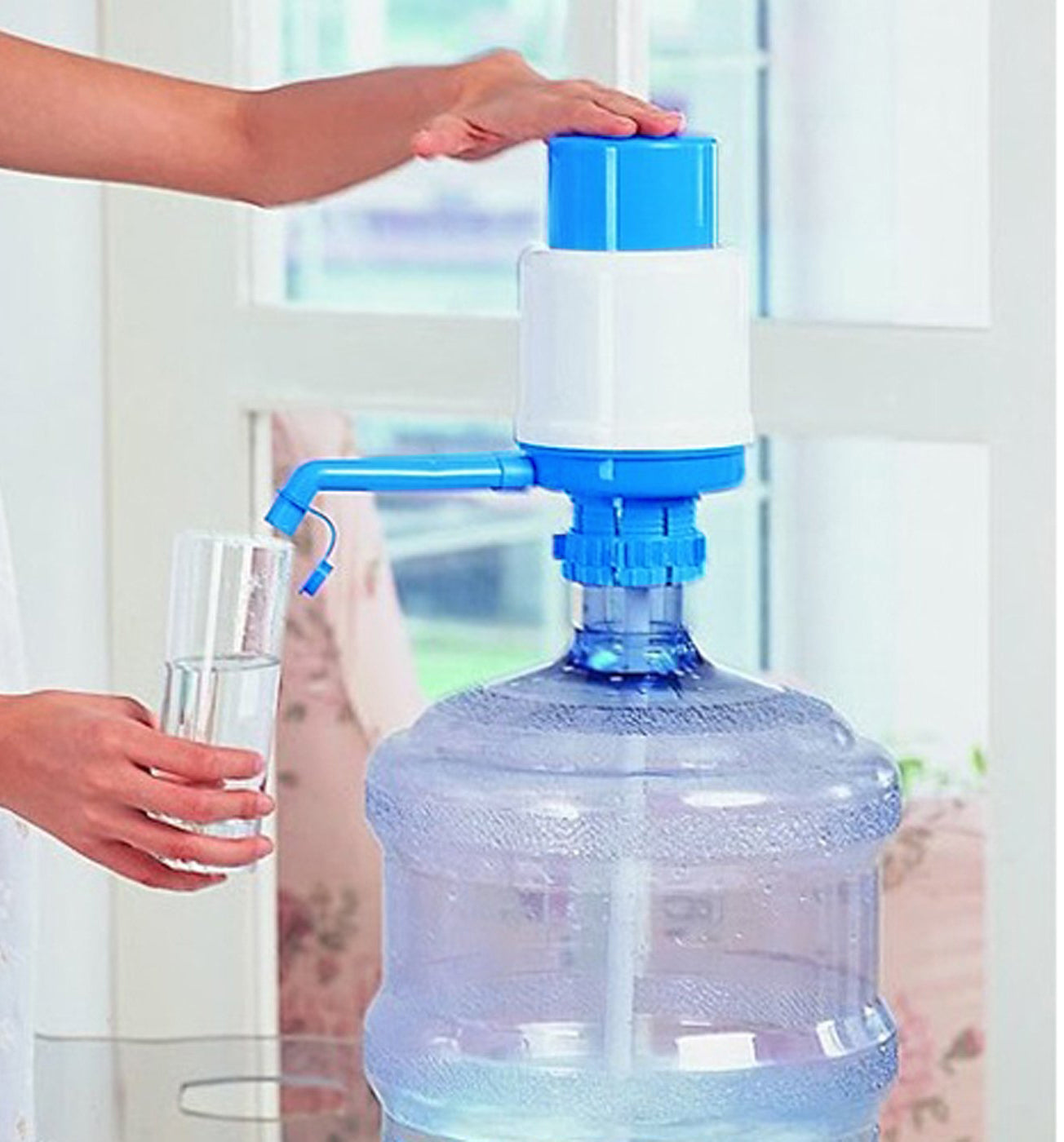 
                  
                    Bene Casa Hand press manual Water Pump for 20 Liter Drinking Bottle for Home, Office and Outdoor
                  
                