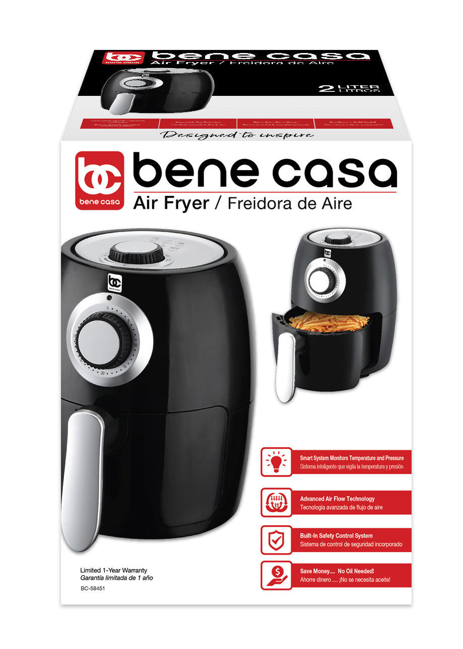 
                  
                    Bene Casa 2-Liter 1000watt Air Fryer
                  
                