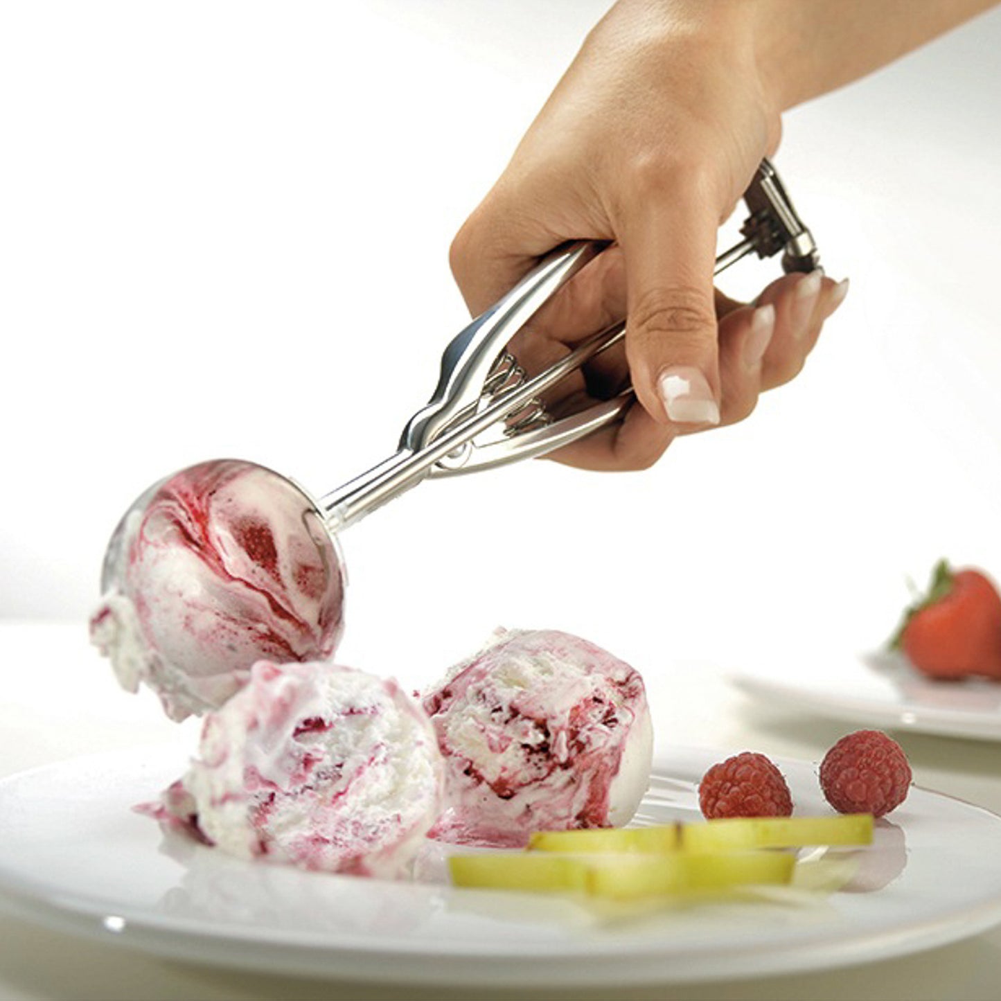 
                  
                    Bene Casa Handheld Multi Use Stainless Steel Ice Cream Scooper
                  
                