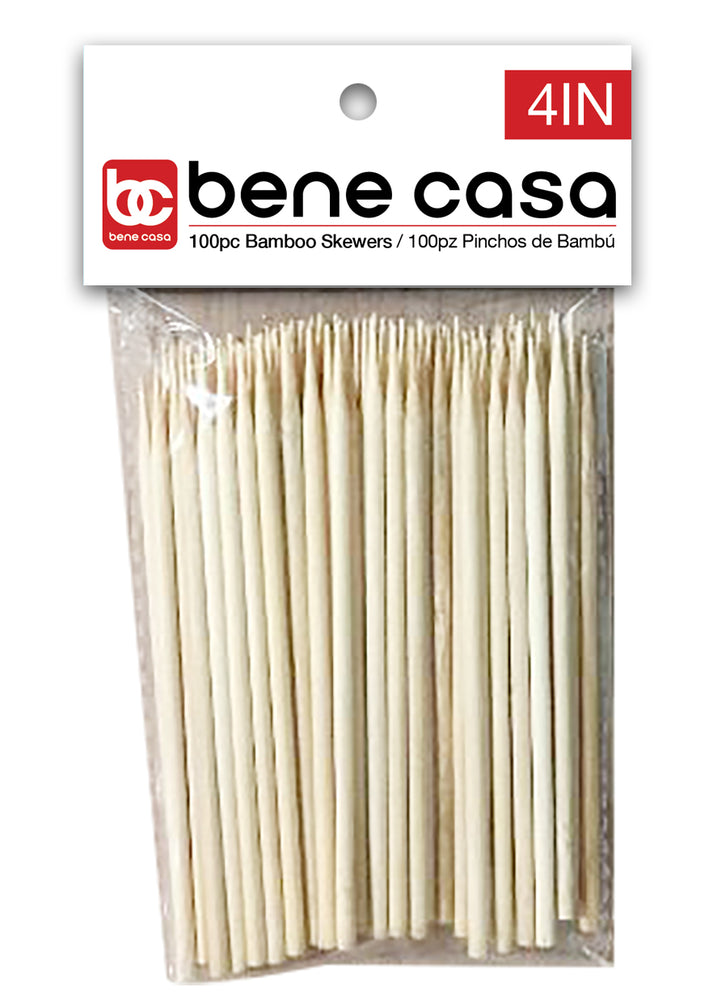 
                  
                    Bene Casa Bamboo BBQ Grill Skewers, 4-Inches Long, Set of 100
                  
                