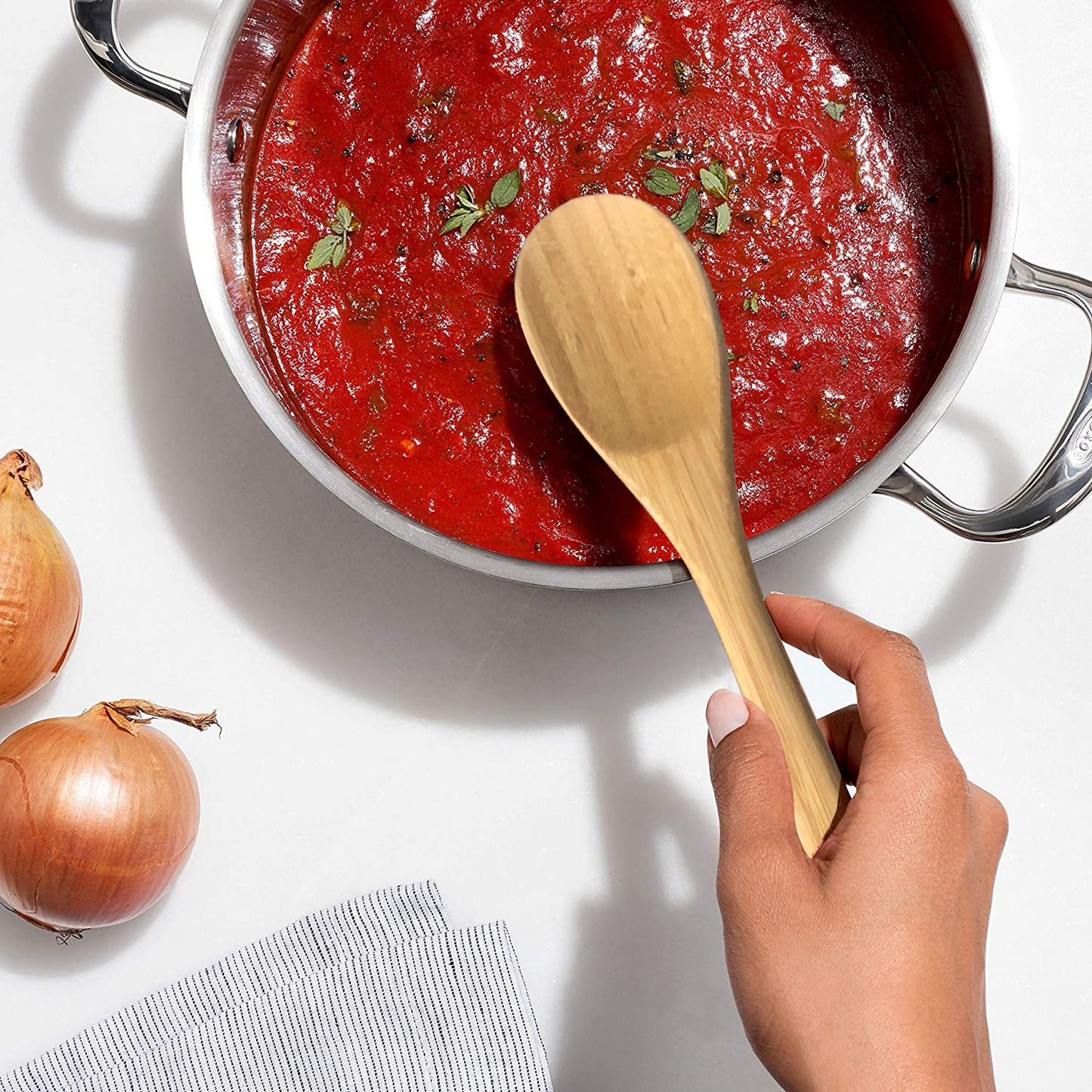 
                  
                    Bene Casa 12" Bamboo Spoon, Safe for non-stick
                  
                