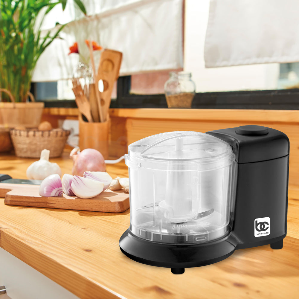 BLACK+DECKER 3 Cups 70-Watt Black Mini Food Chopper in the Food