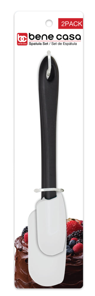 
                  
                    Bene Casa 2pc Spatula Kitchen Utensil Set for Cooking, Baking and Mixing
                  
                