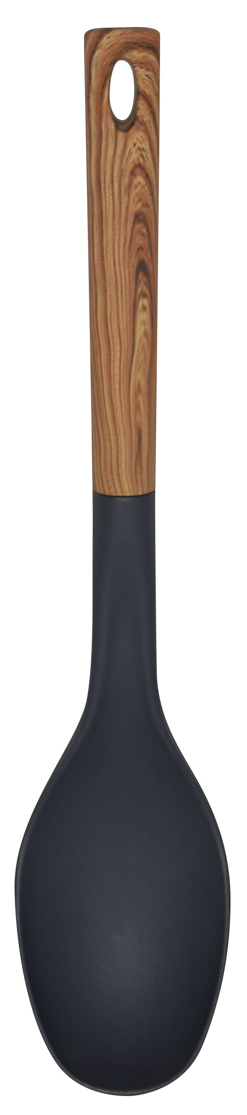 
                  
                    Bene Casa Black Spoon with Wood Like Handle, Heat Resistant
                  
                