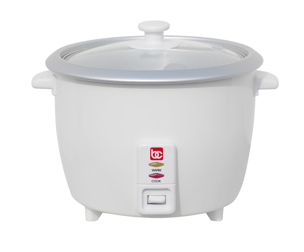 
                  
                    Bene Casa Rice Cooker with glass lid, steamer, auto cut off, keep warm option
                  
                