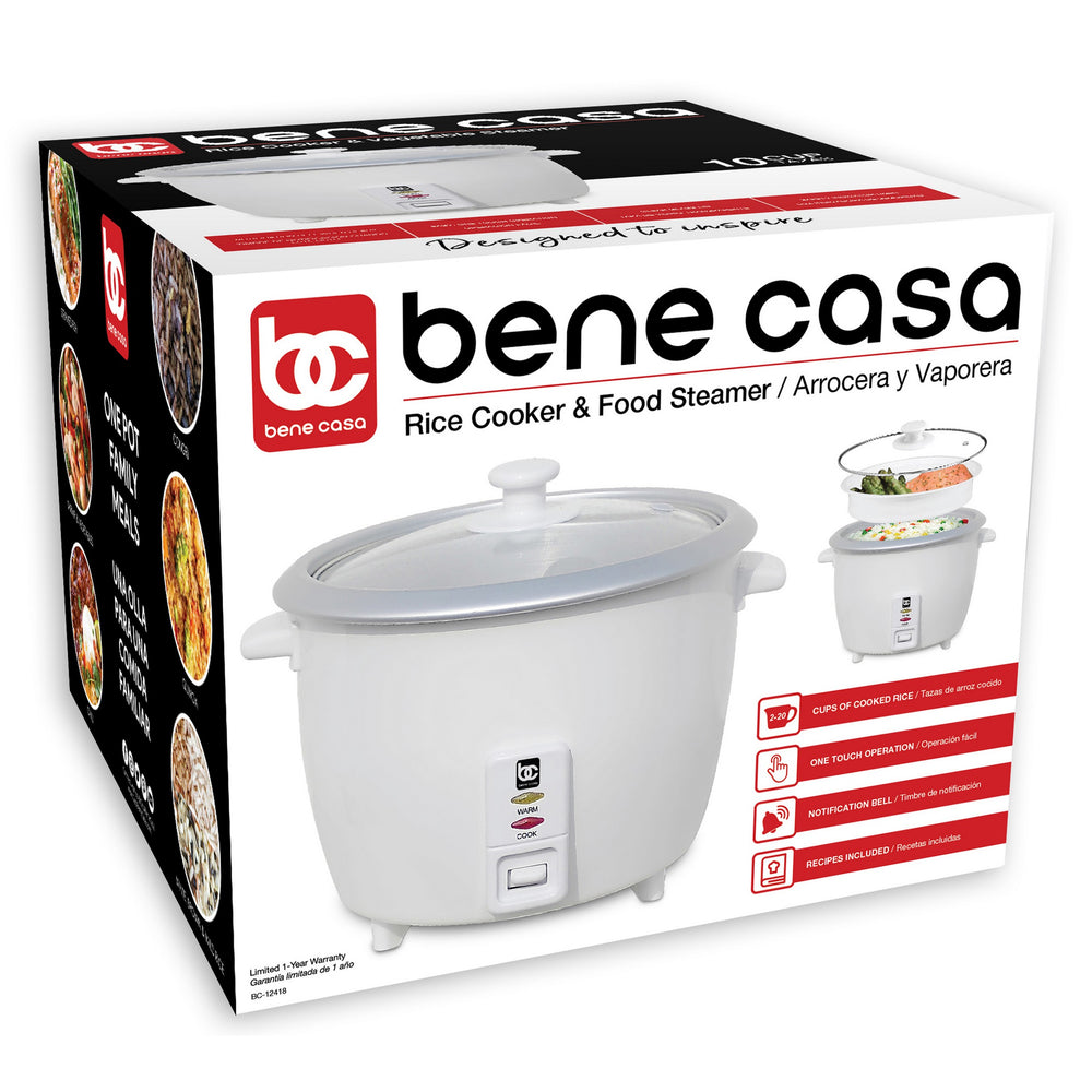 Bene Casa microwave steamer, automatic draining, microwave pasta & ric