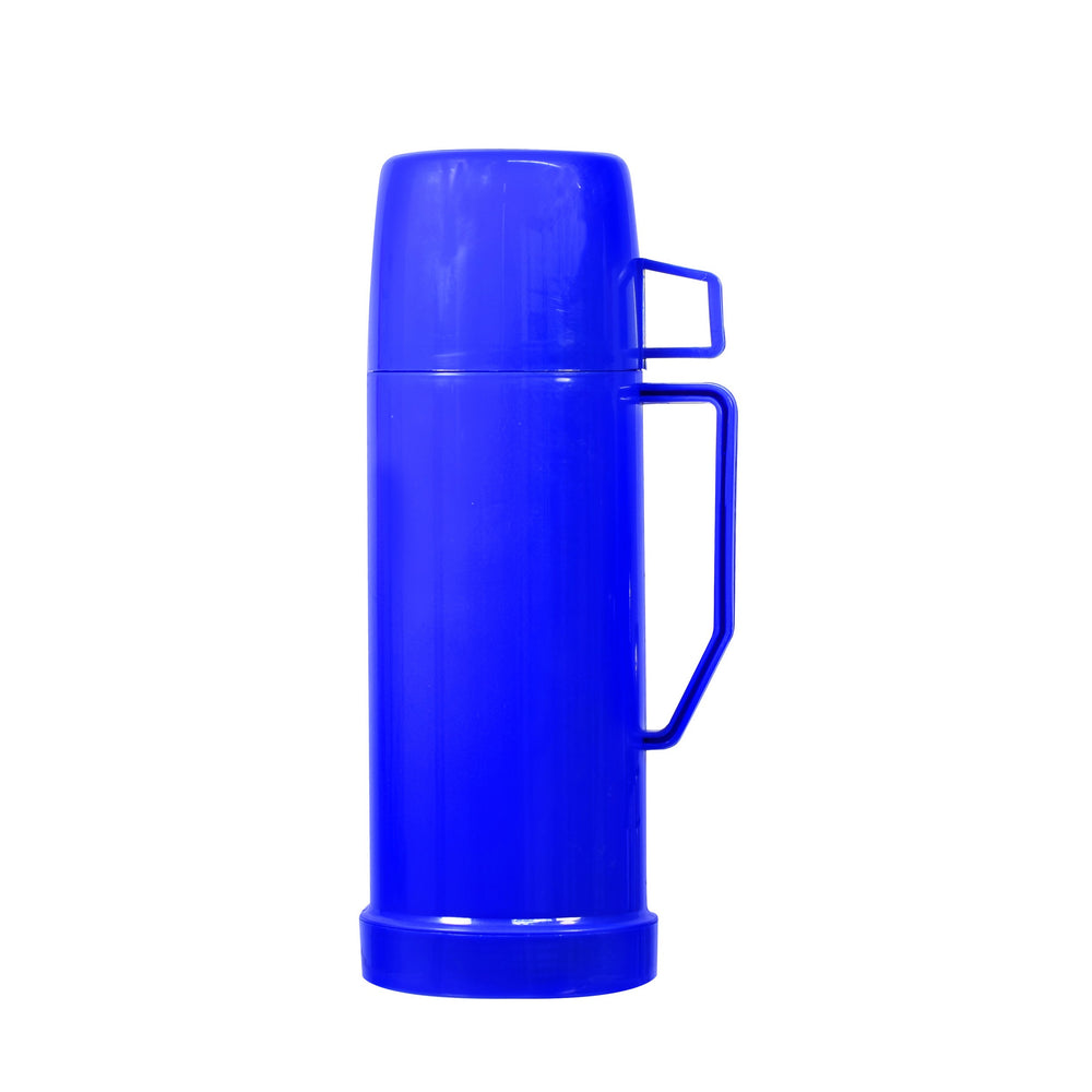 16oz Bene Casa Thermos with double wall vacuum insulation, 0.5-liter capacity thermos, blue red or green thermos keeps drinks hot or cold for hours