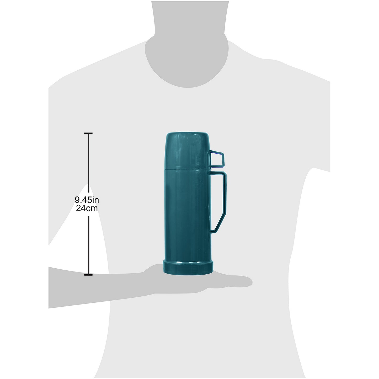 
                  
                    16oz Bene Casa Thermos with double wall vacuum insulation, 0.5-liter capacity thermos, blue red or green thermos keeps drinks hot or cold for hours
                  
                