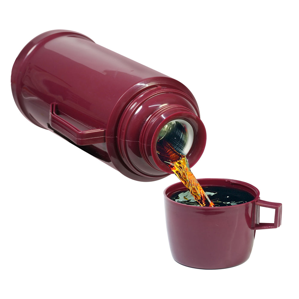 
                  
                    32oz Bene Casa Thermos with double wall vacuum insulation, 1-liter capacity thermos, blue red or green thermos keeps drinks hot or cold for hours
                  
                