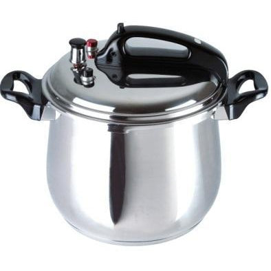 
                  
                    Bene Casa stainless-steel, 5.3-quart Pressure Cooker, 5-liter capacity pressure cooker, capsule bottom pressure cooker, dishwasher safe
                  
                