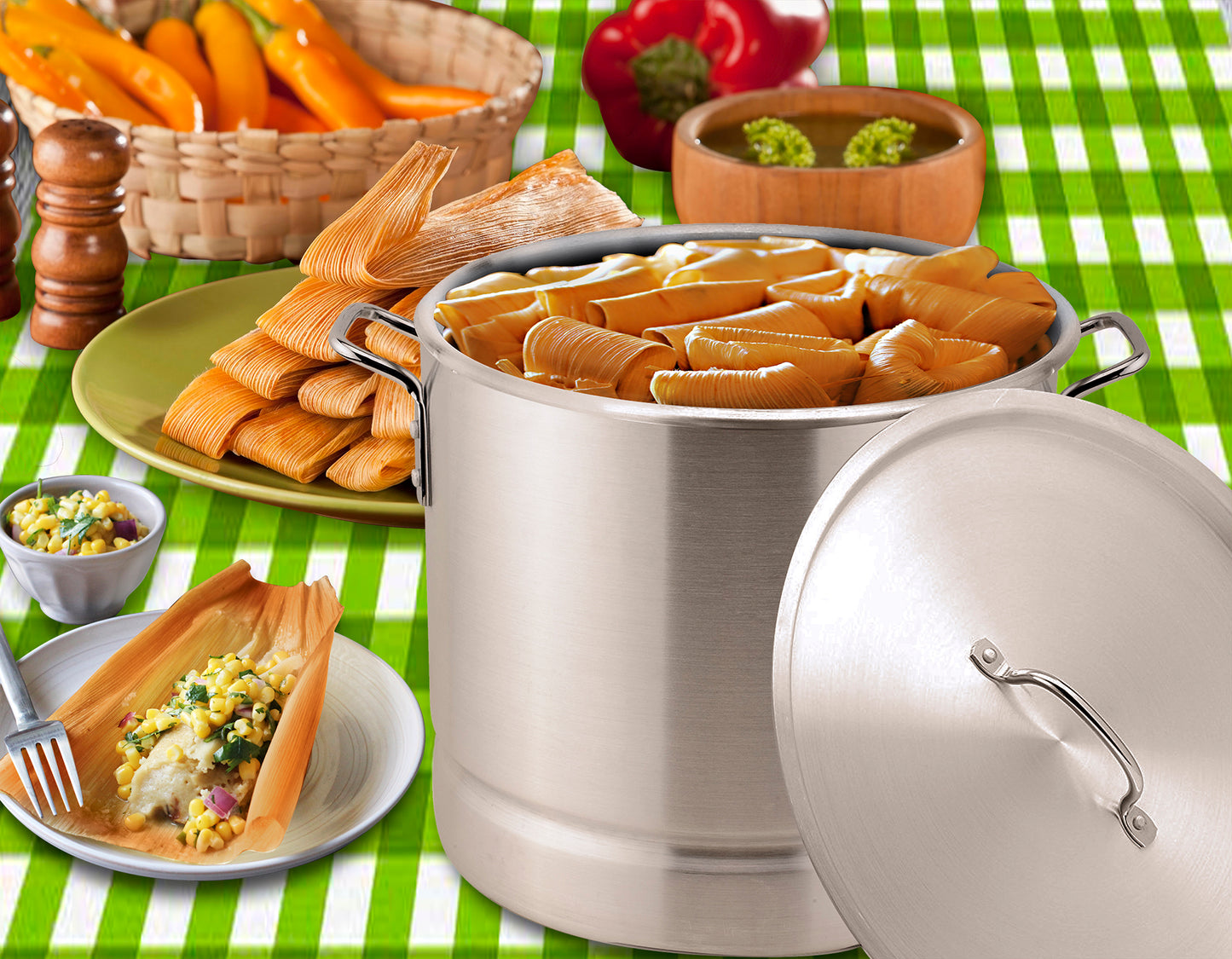 Tamales - Tamale Steamer 12 Qt