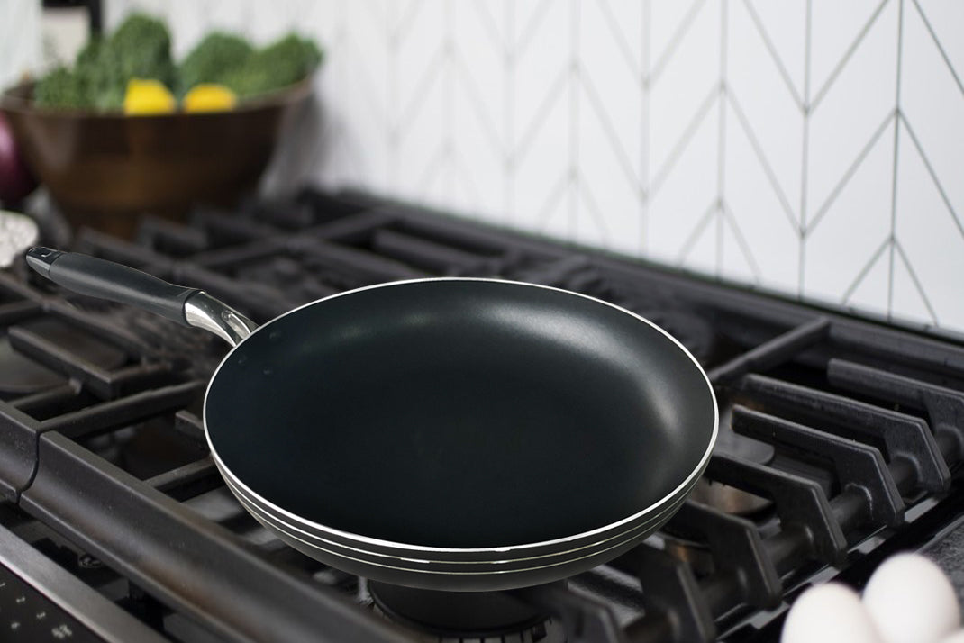
                  
                    Bene Casa aluminum nonstick  8" Fry Pan, no-stick coating, and heat resistant handle, dishwasher safe fry pan
                  
                