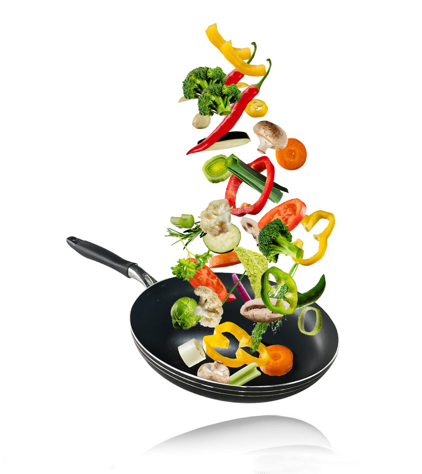
                  
                    Bene Casa aluminum nonstick  8" Fry Pan, no-stick coating, and heat resistant handle, dishwasher safe fry pan
                  
                