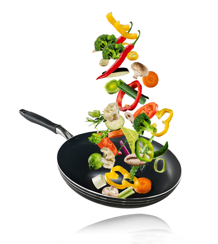 
                  
                    Bene Casa aluminum nonstick  8" Fry Pan, no-stick coating, and heat resistant handle, dishwasher safe fry pan
                  
                