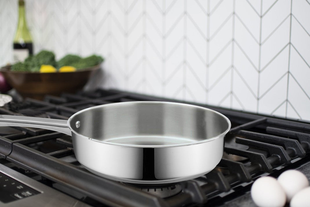 10 Stainless Steel Skillet and Lid