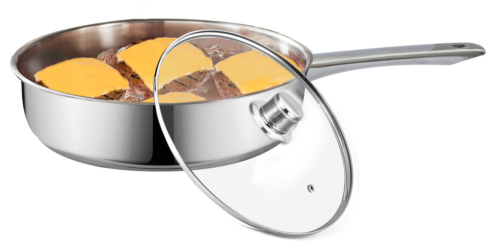 10 Stainless Steel Frying Pan