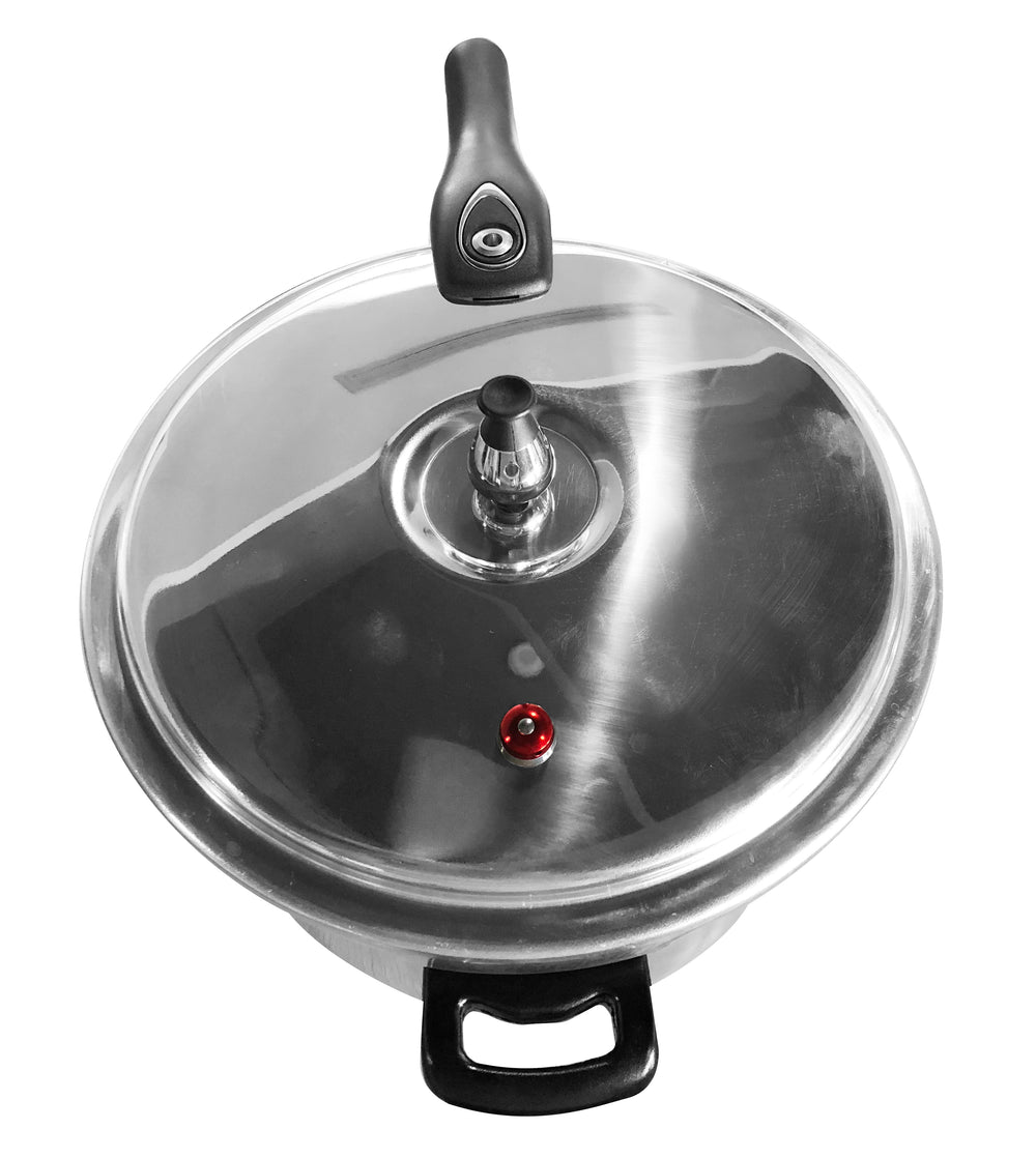 Bene Casa Stainless-Steel Stock Pot w/ lid, high capacity, reinforced