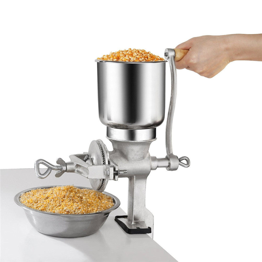 
                  
                    Bene Casa large manual corn grinder, adjustable, built-in table clamp
                  
                