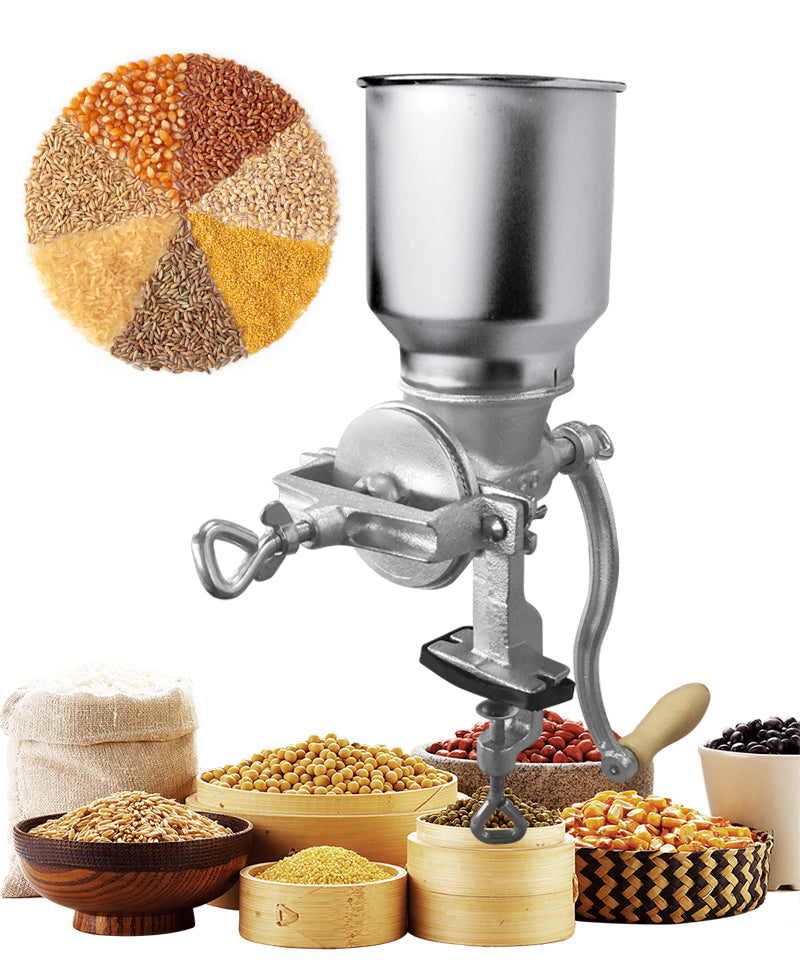 
                  
                    Bene Casa large manual corn grinder, adjustable, built-in table clamp
                  
                