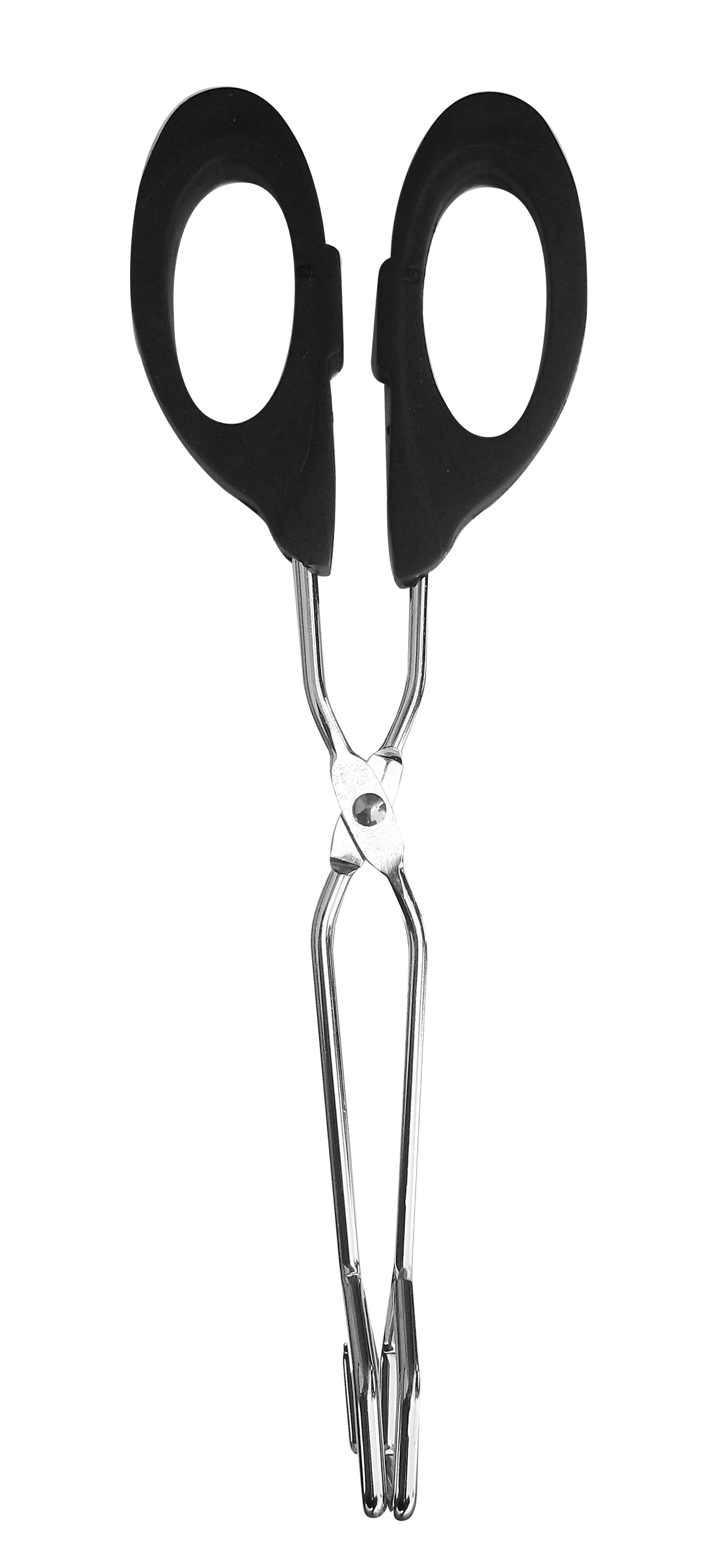 
                  
                    Bene Casa 10-inch metal tong, wide tip, heat-resistant handle, scissor design
                  
                