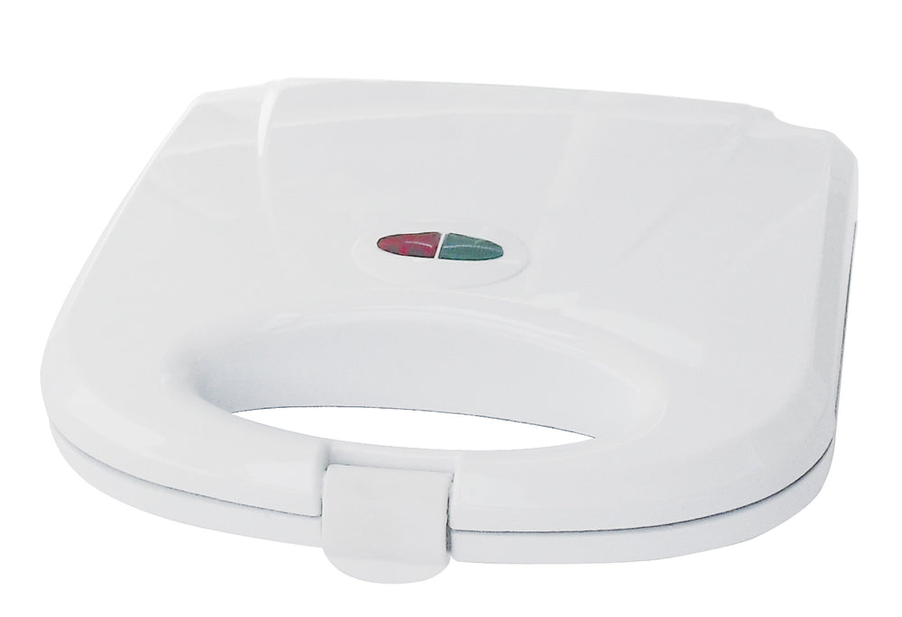 
                  
                    Bene Casa white cool touch sandwich maker, nonstick sandwich maker, automatic sandwich maker, compact storage and locking lid
                  
                