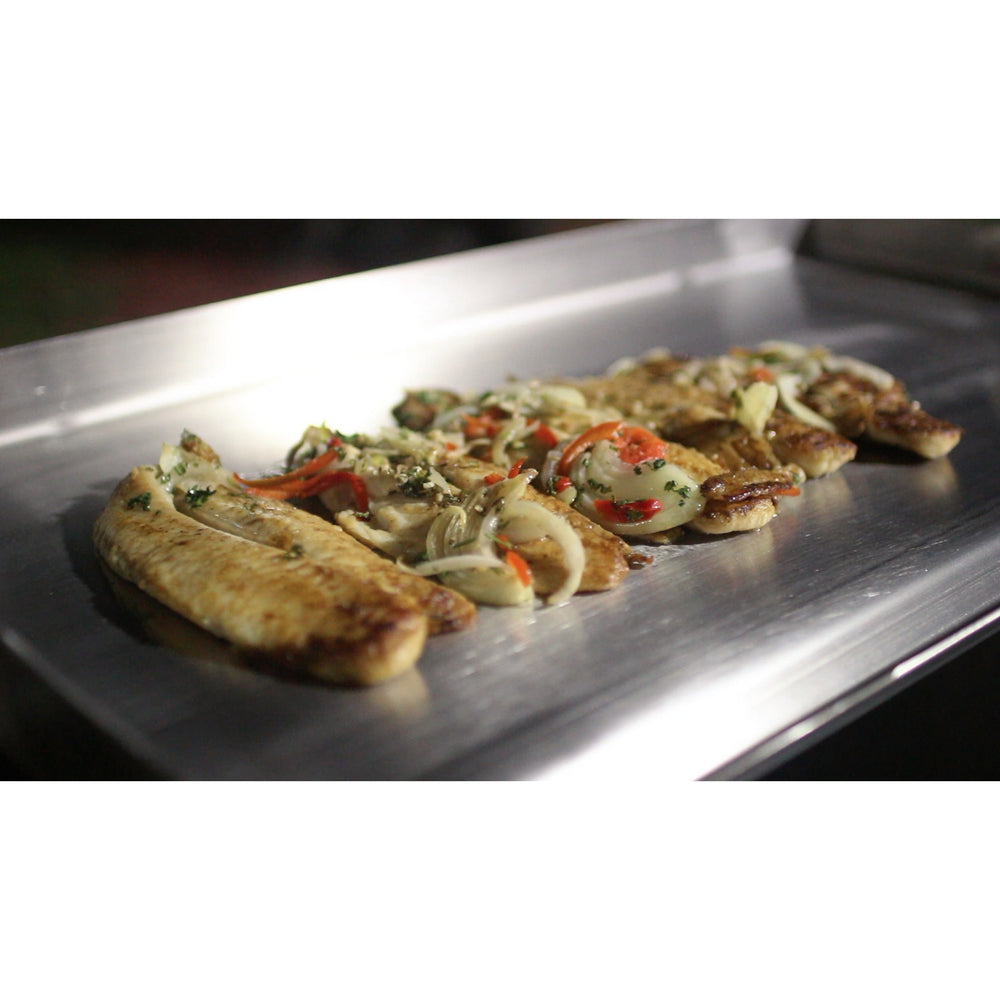 
                  
                    Bene Casa cast-iron double burner with griddle set, stainless steel double griddle, weatherproof, low pressure regulator, 55000 BTU double burner
                  
                