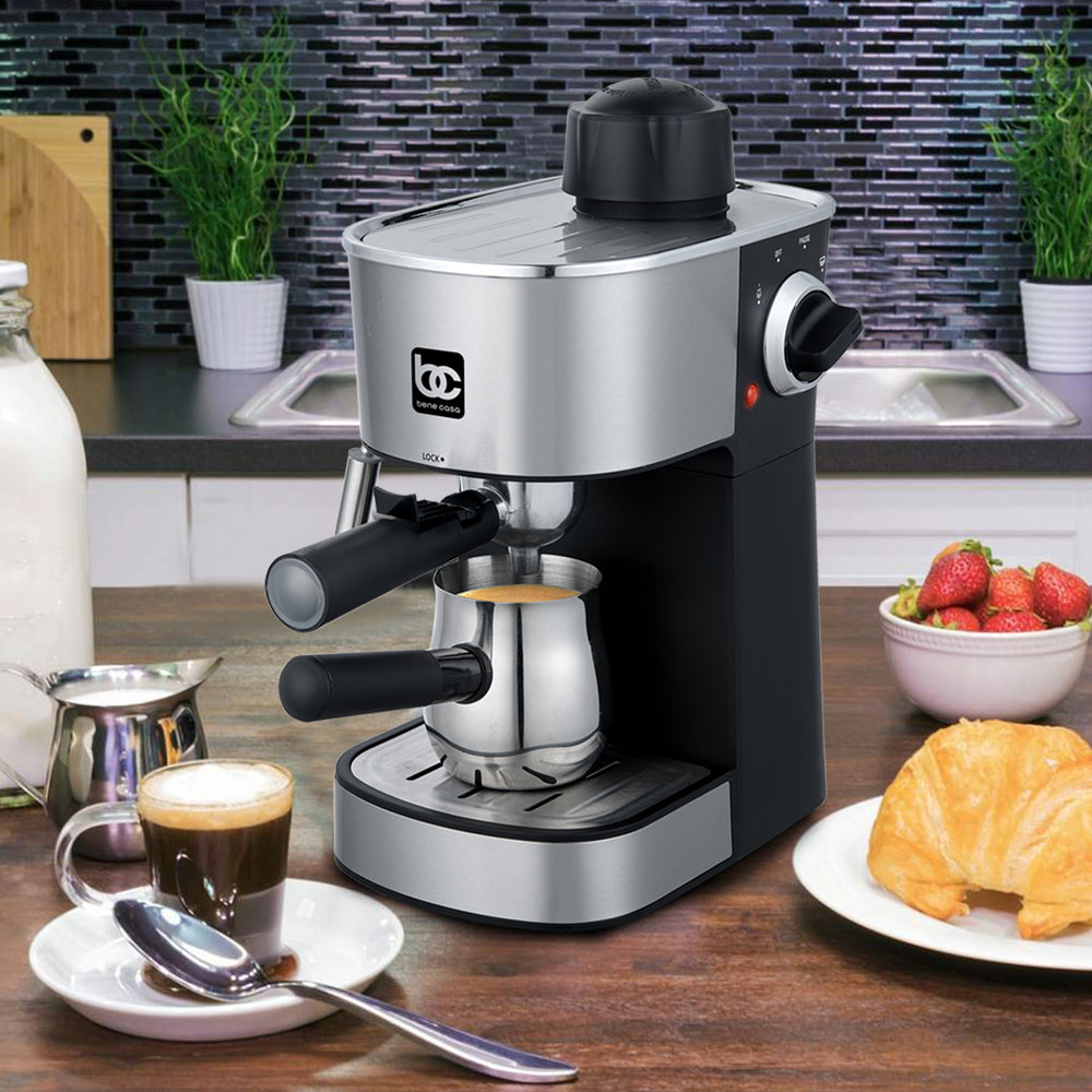 Mr. Coffee® 4-Shot Steam Espresso, Cappuccino, and Latte Maker