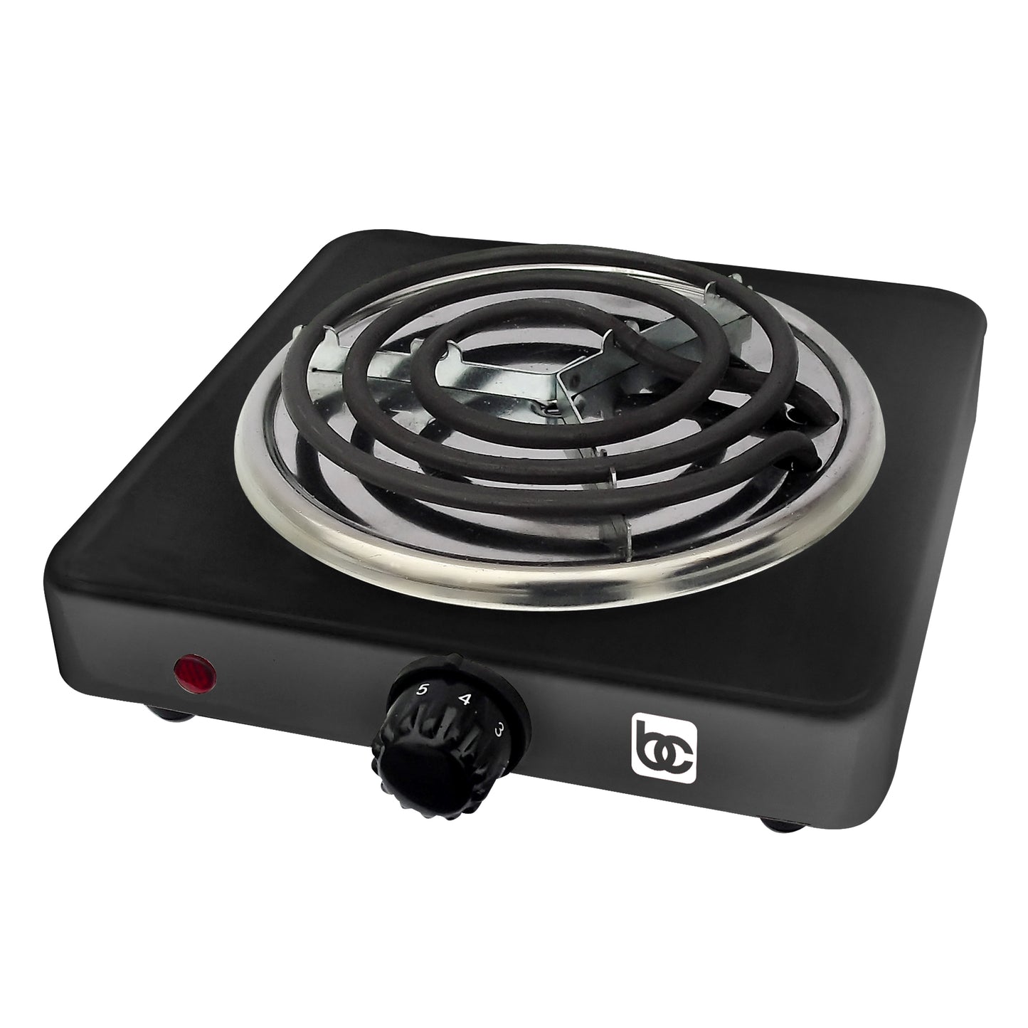 1000W Portable Single Electric Burner Hot Plate Camping Stove Stainless  110V USA